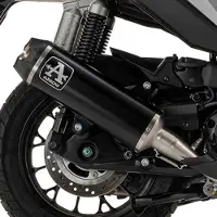 Arrow Indy Race Aluminium Dark With Carby End Cap Honda Adv 350 ´22 Homologert Lyddemper