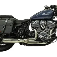 Bassani Xhaust 2in1 Super Bike Indian Chief 111 Abs Ikke-godkjent Lyddemper