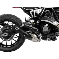 Leovince Lv-10 Full Black Ducati Scrambler 803 Abs 23-26 Ikke-homologisert Komplett Eksosanlegg