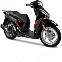 Uniracing Honda Sh 125 17-19 Klistremerkebeskytter
