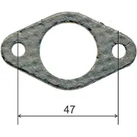 RMS Beauty Piaggio Zip/quartz/gilera Typhoon 100705150 Eksospakning 5 Enheter
