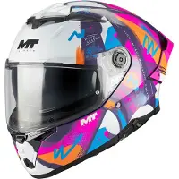 Mt Helmets Thunder 4 R Sv Pipen Fullface-hjelm
