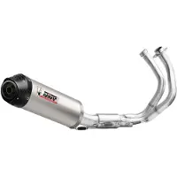 MIVV Oval Kawasaki Ninja 650 24-25/z650 24-25 K.057.l4c Homologert Komplett Linjesystem