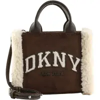 DKNY for woman. R53AYM56 Hadlee Mini Crossbody Bag in brown (OSFA), Casual, Polyurethane