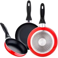 San Ignacio Navy Red 16/20/24 Cm Stekepanne Sett