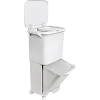 Wellhome Kildesorteringsbøtte Med Pedal 38l