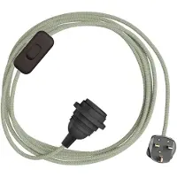 Creative Cables Snakebis Zig-zag Shade Ready E27 Lampeholder Med Ledning