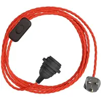 Creative Cables Snakebis Twisted Shade Ready E27 Lampeholder Med Ledning