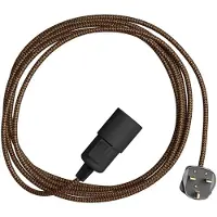 Creative Cables Snake Zig-zag Lampeholder Med Ledning