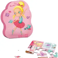 Eurekakids Ballerina 4-i-1 Evolusjonspuslespill