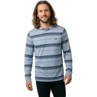 Salty Crew Seaway Uv Hoodie Longsleeve Lycra blå