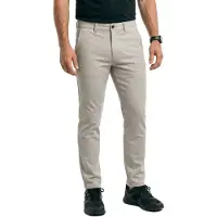 BOSS for man. 50547719 Beige Slim Chino Trousers (33/36), Casual, Cotton