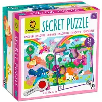 Ludattica Secret Unicornios Puslespill