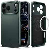 Spigen Thin Fit MagSafe-etui til iPhone 18 Pro / 17 Pro – grønn