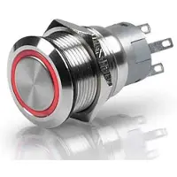 Hella Marine Rustfritt Stål Led-bryter 24v