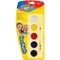 Patio COLORINO CREATIVE ansiktsmaling 5 farger, 15950PTR