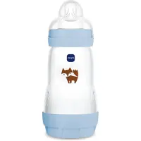 Mam Babyflaske - Easy Start Anti-colic - 260 ml - Blå - - OneSize - Babyflaske