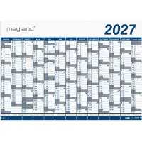 Mayland Kæmpekalender 1x13 mdr. PP-plast 2027 (i plastpose)