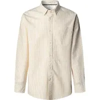 Pepe Jeans for man. PM3091209 Shirt Prescot yellow (XXL), Casual, Cotton, Long sleeve