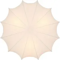 Nordlux Taklampe Aeron, hvit, Ø 60 cm, tekstil, E27