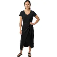 Superdry Slub Wrap Kort Ermet Kjole