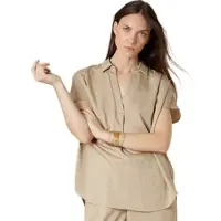 Deeluxe Noefi Kort Ermet Bluse