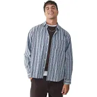 Balmohk Oversize Pocket Skjorte Med Lange Ermer