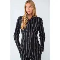 Balmohk Stripes Pocket Skjorte Med Lange Ermer