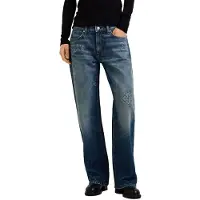 Pepe Jeans Nicky Bandana Loose Fit Lavmidjede Jeans