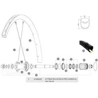 Mavic Ksyrium Pro Carbon Sl Ust 20 Bakfelg