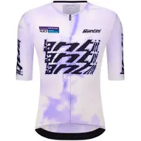 Santini Uci Gravel World Series 2026 Kort Ermet Trøye