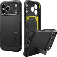 Spigen Tough Armor T MagSafe - black - iPhone 18 Pro/17 Pro