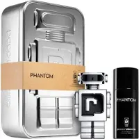 Paco Rabanne Phantom 2pc Gift Set 3.4oz Eau de Toilettle + 5.0oz Deodorant Spray