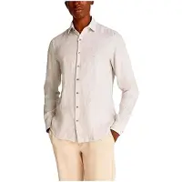 Calvin Klein K10k109332 Skjorte Med Lange Ermer