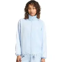 Adidas Originals Satin Lace Firebird Loose Genser Med Hel Glidelås