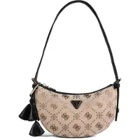 GUESS for woman. HWJP2253180 Katie beige convertible shoulder bag (OSFA), Casual, Polyester