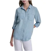 DKNY Dw5900201 Skjorte Med Lange Ermer