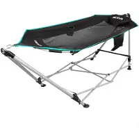 Colorbaby Meta Camping-hengekøye Med Lomme Og Pute 265x78x80 Cm