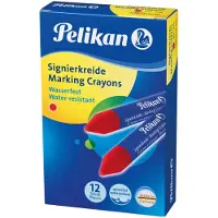 Pelikan 701029, 12 stykker, Rød, Blå, Rød, Rund, Gutt/Jente, Boks