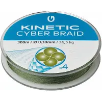 Kinetic Cyber 4 Flettet Fiskesnøre 300 M