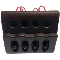 Goldenship Ip65-panel Med 4 Brytere