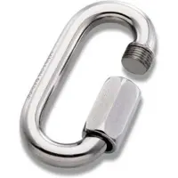 Peguet Link Carabiner Sjakkel 2 Enheter