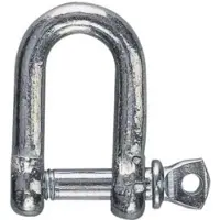 PLASTIMO Straight Galvanized Sjakkel