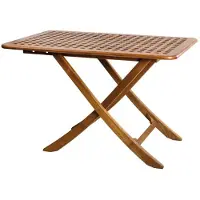 Osculati Sammenleggbart Teakbord 125x80 Cm