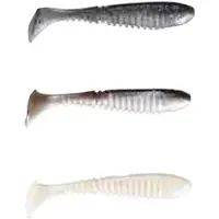 Berkley Flex Rib Shad Mykt Agn 100 Mm 50 Enheter