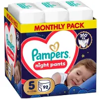 Pampers Night Pants str. 5 11–17 kg 92 stk.