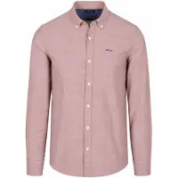 New zealand auckland NZA Skjorte Button-Down Barn Twill Rød Størrelse