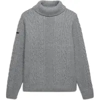 Superdry Jacob Cable Roll Neck Jumper Genser