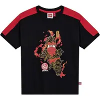 Lego Wear LEGO Ninjago T-skjorte - LWTaj 710 - Svart m. Trykk - - 5 år (110) - T-skjorte