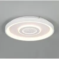Reality LED-taklampe Nexalo, hvit, metall, CCT, fjernkontroll